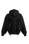 MOD WAVE MOVEMENT Φούτερ με Κουκούλα MWM X CORDS LOGO HOODIE - BLACK