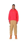 MOD WAVE MOVEMENT Φούτερ με Κουκούλα MWM TEDDY PATCH HOODIE - RED