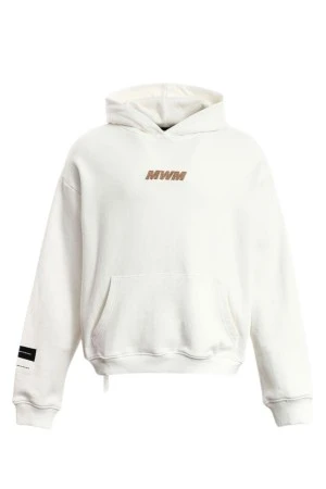 MOD WAVE MOVEMENT Φούτερ με Κουκούλα MWM TEDDY PATCH HOODIE - WHITE