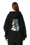 MOD WAVE MOVEMENT Ζακέτες MWM VANGUARD DOGS THINKER ZIP-UP HOODIE - BLACK