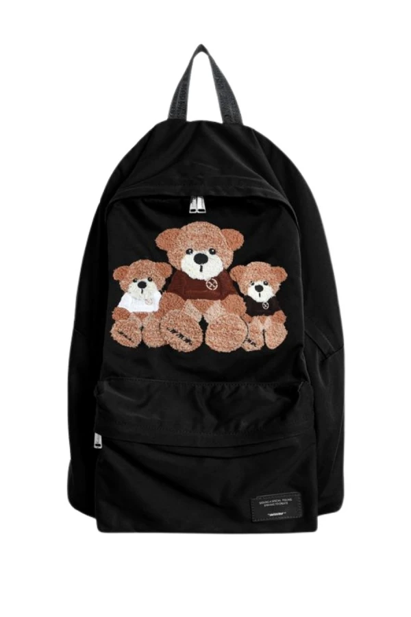 MOD WAVE MOVEMENT Σακίδια πλάτης - Backpacks MWM TEDDY BACKPACK - BLACK