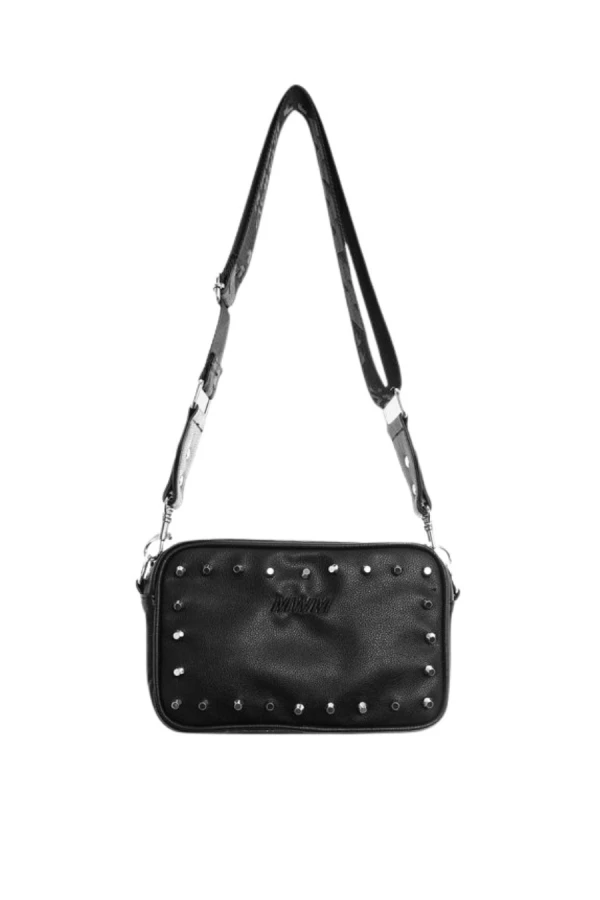 MOD WAVE MOVEMENT Τσάντες MWM STUDDED LEATHER SMALL BAG - BLACK
