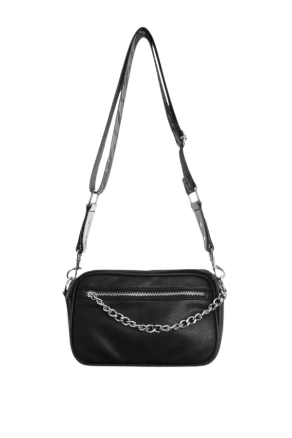 MOD WAVE MOVEMENT Τσάντες MWM STUDDED LEATHER SMALL BAG - BLACK