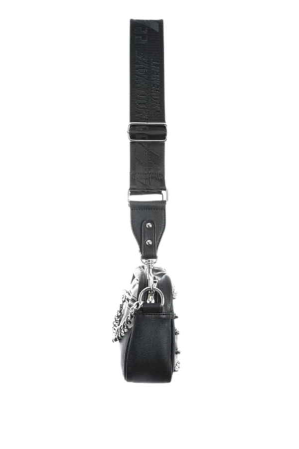 MOD WAVE MOVEMENT Τσάντες MWM STUDDED LEATHER SMALL BAG - BLACK