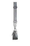 MOD WAVE MOVEMENT Τσάντες MWM STUDDED LEATHER SMALL BAG - SILVER