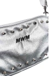 MOD WAVE MOVEMENT Τσάντες MWM STUDDED LEATHER SMALL BAG - SILVER