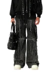 MOD WAVE MOVEMENT Τσάντες MWM STUDDED TAPES BAG - BLACK