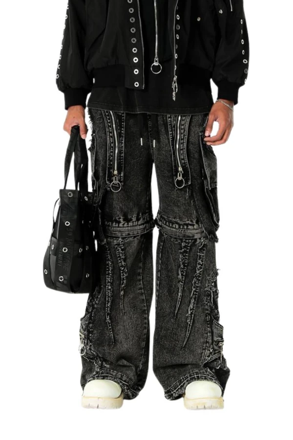 MOD WAVE MOVEMENT Τσάντες MWM STUDDED TAPES BAG - BLACK