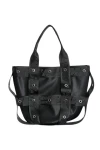 MOD WAVE MOVEMENT Τσάντες MWM STUDDED TAPES BAG - BLACK