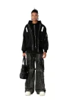 MOD WAVE MOVEMENT Τσάντες MWM STUDDED TAPES BAG - BLACK