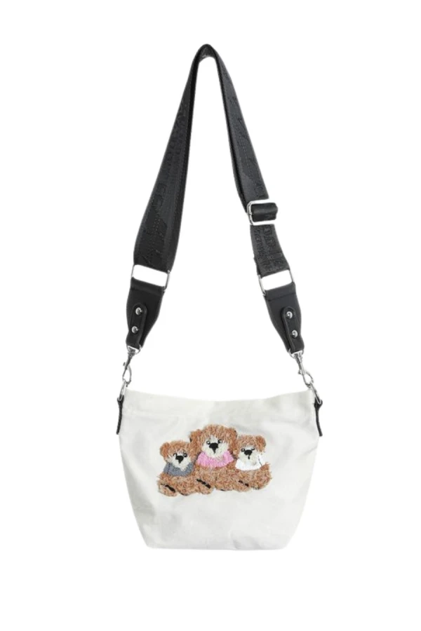 MOD WAVE MOVEMENT Τσάντες MWM TEDDY SMALL HANDBAG - BEIGE
