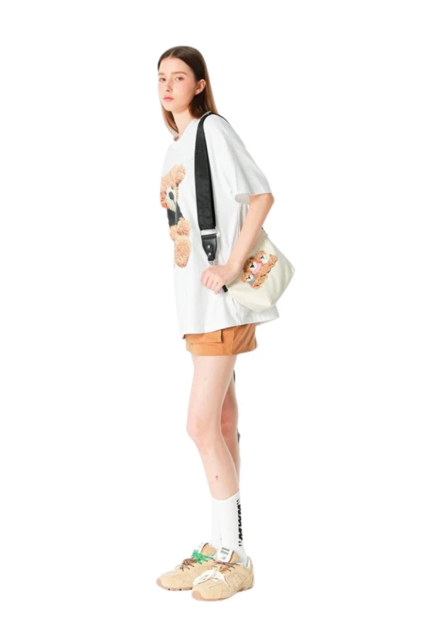 MOD WAVE MOVEMENT Τσάντες MWM TEDDY SMALL HANDBAG - BEIGE