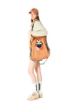 MOD WAVE MOVEMENT Τσάντες MWM TEDDY CANVAS PATCH TOTEBAG - CAMEL