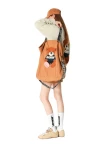 MOD WAVE MOVEMENT Τσάντες MWM TEDDY CANVAS PATCH TOTEBAG - CAMEL