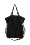 MOD WAVE MOVEMENT Τσάντες MWM TEDDY DENIM TOTEBAG - BLACK