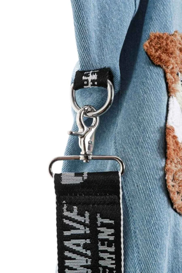 MOD WAVE MOVEMENT Τσάντες MWM TEDDY DENIM TOTEBAG - BLUE