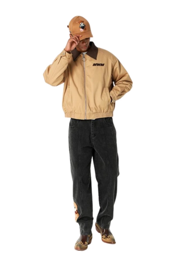 MOD WAVE MOVEMENT Καπέλα MWM TEDDY CANVAS PATCH CAP - CAMEL