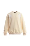 MOD WAVE MOVEMENT Φούτερ λαιμόκοψη MWM WINGS STARS SWEATSHIRT - BEIGE