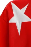 MOD WAVE MOVEMENT Φούτερ λαιμόκοψη MWM WINGS STARS SWEATSHIRT - RED