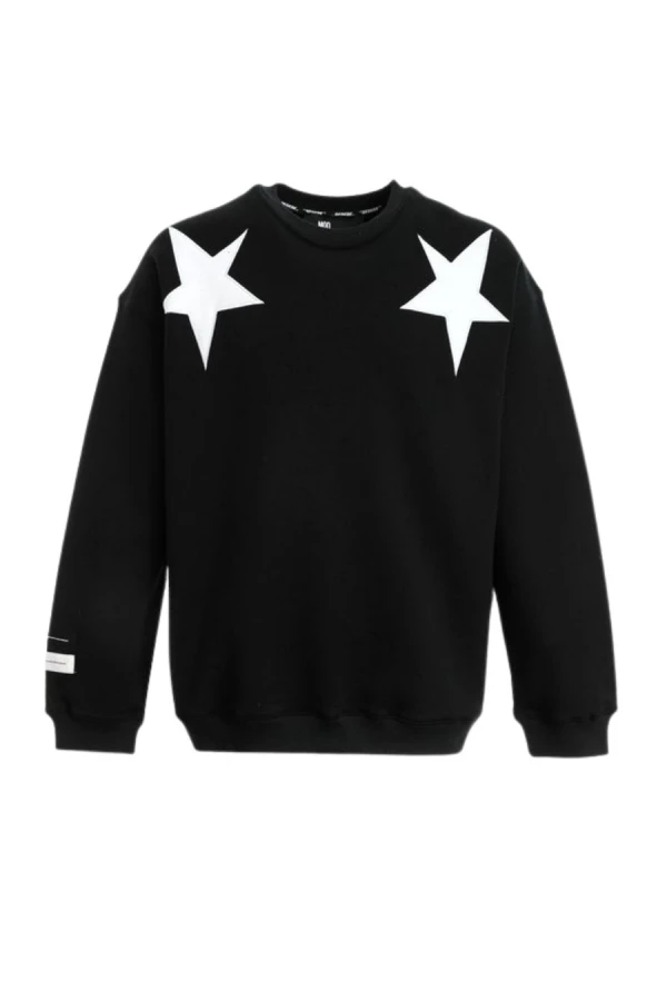 MOD WAVE MOVEMENT Φούτερ λαιμόκοψη MWM WINGS STARS SWEATSHIRT - 