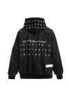MOD WAVE MOVEMENT Μπουφάν MWM VANGUARD DOGS STUDDED BOMBER JACKET - BLACK