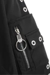 MOD WAVE MOVEMENT Μπουφάν MWM VANGUARD DOGS STUDDED BOMBER JACKET - BLACK