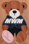 MOD WAVE MOVEMENT Μπουφάν MWM WOMEN TEDDY CANVAS PATCHES FUR JACKET - CAMEL