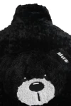 MOD WAVE MOVEMENT Μπουφάν MWM TEDDY MIKE BAG REVERSIBLE FUR JACKET - BLACK