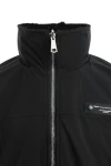 MOD WAVE MOVEMENT Μπουφάν MWM TEDDY MIKE BAG REVERSIBLE FUR JACKET - BLACK