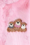 MOD WAVE MOVEMENT Μπουφάν MWM WOMEN FAUX FUR COAT - PINK