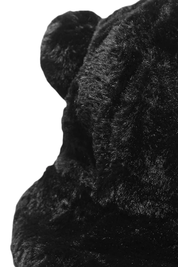 MOD WAVE MOVEMENT Καπέλα MWM TEDDY FUR BUCKET HAT - BLACK