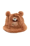 MOD WAVE MOVEMENT Καπέλα MWM TEDDY FUR BUCKET HAT - BROWN
