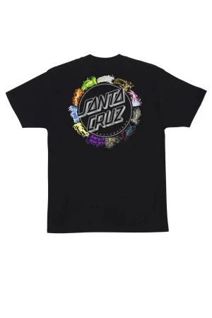 SANTA CRUZ T-Shirt Pokémon Power Dot S/S Heavyweight - Μαύρο