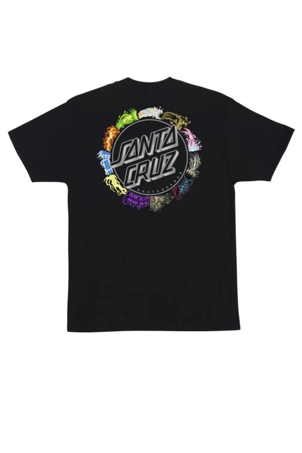 SANTA CRUZ T-Shirt Pokémon Power Dot S/S Heavyweight - Μαύρο