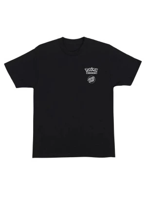 SANTA CRUZ T-Shirt Pokémon Power Dot S/S Heavyweight - Μαύρο