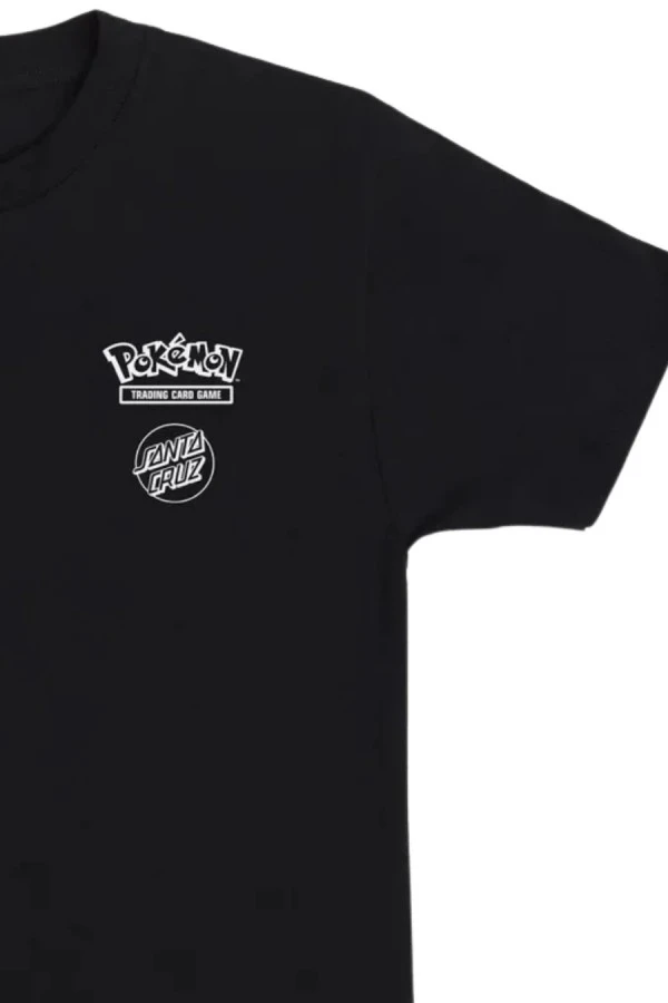 SANTA CRUZ T-Shirt Pokémon Power Dot S/S Heavyweight - Μαύρο