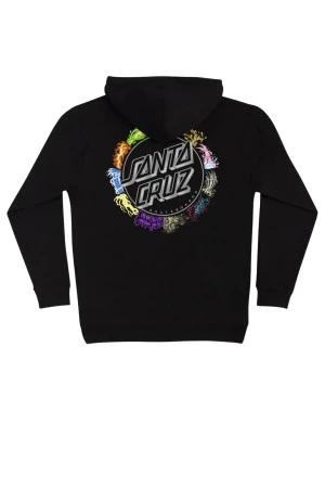 SANTA CRUZ Φούτερ με Κουκούλα Pokémon Power Dot P/O Hooded Midweight Sweatshirt - Μαύρο