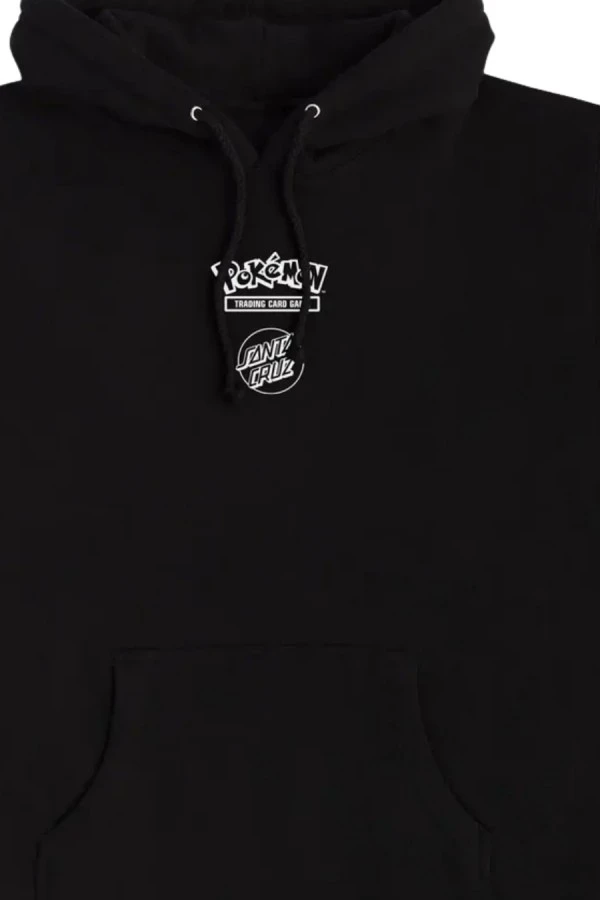 SANTA CRUZ Φούτερ με Κουκούλα Pokémon Power Dot P/O Hooded Midweight Sweatshirt - Μαύρο
