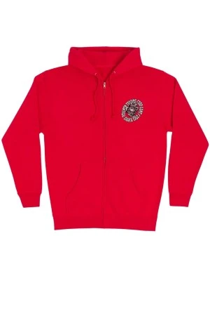 SANTA CRUZ Ζακέτα Pokémon TCG Hand Zip Hooded Heavyweight Sweatshirt - Κόκκινο