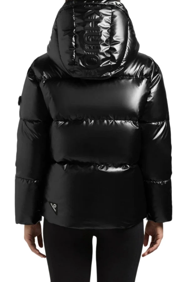 KHUJO Μπουφάν DEVINA3 SHINY - BLACK