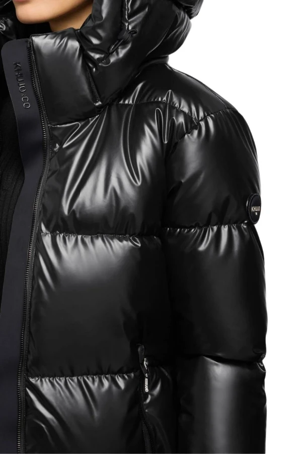 KHUJO Μπουφάν HAYA3 SHINY - BLACK