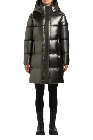 KHUJO Women's Jacket HAYA3 SHINY - Diamond Grey