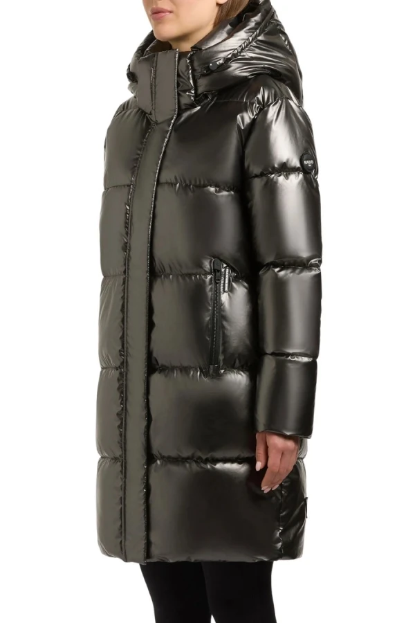 KHUJO Women's Jacket HAYA3 SHINY - Diamond Grey