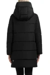 KHUJO Μπουφάν EMORY WITH BAG - BLACK