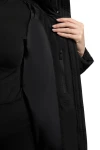KHUJO Μπουφάν EMORY WITH BAG - BLACK