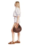 NAKED WOLFE Sneakers ADORED - TAN/WHITE SUEDE