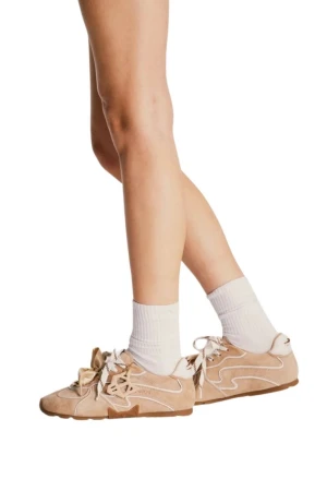 NAKED WOLFE Sneakers ADORED - Off White Suede