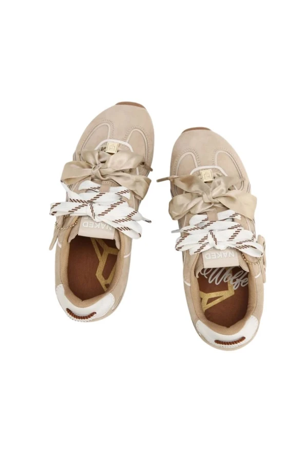 NAKED WOLFE Sneakers ADORED - Off White Suede