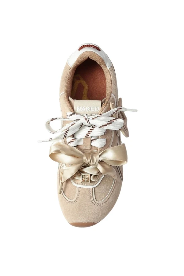 NAKED WOLFE Sneakers ADORED - Off White Suede
