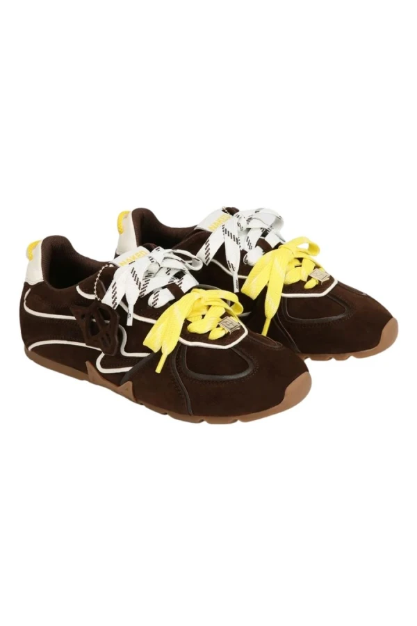 NAKED WOLFE Γυναικεία Sneakers ADORED - Adored Brown Suede